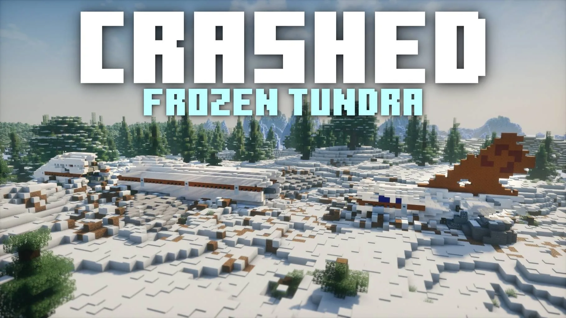 Plane Crash: Frozen Tundra, Карты, Minecraft