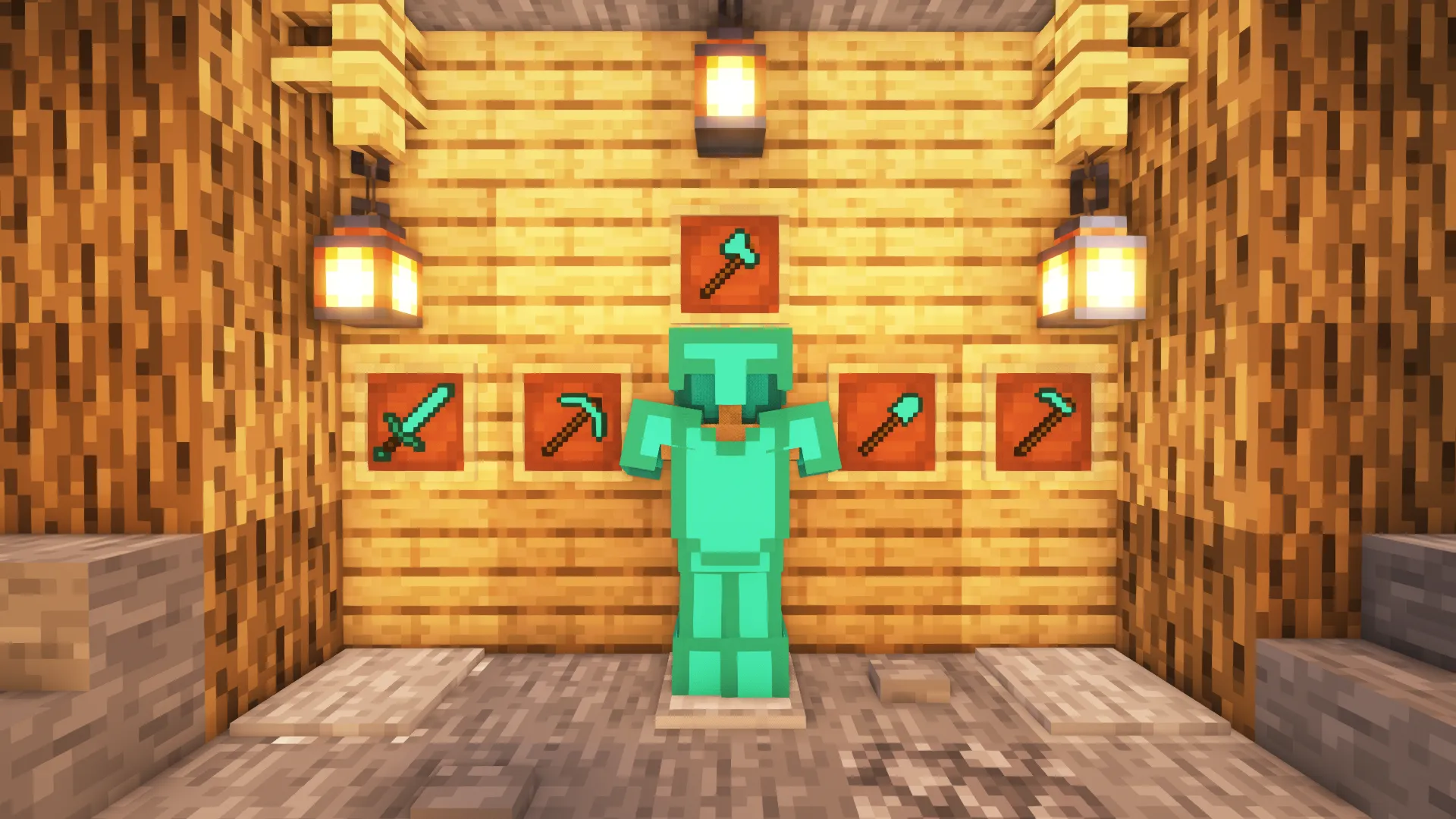 Simplistic Combat, Текстуры, Minecraft