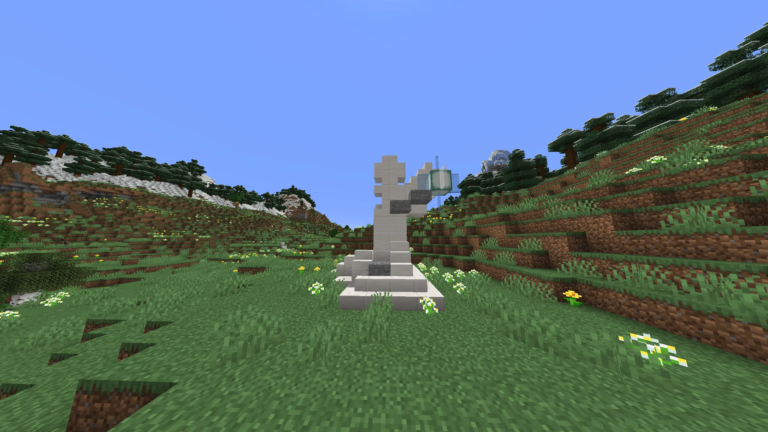 Mountain Angel Statues, Текстуры, Minecraft