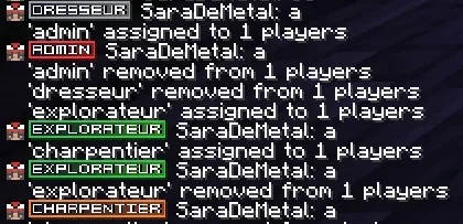 Pokezouz's Roles — скриншот 1 (Текстуры, Minecraft)