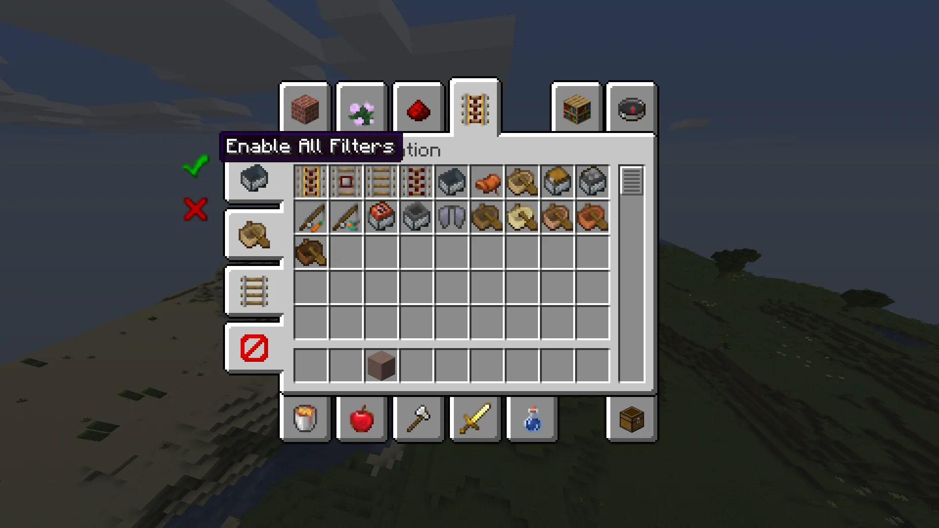 Filters Reborn, Моды, Minecraft
