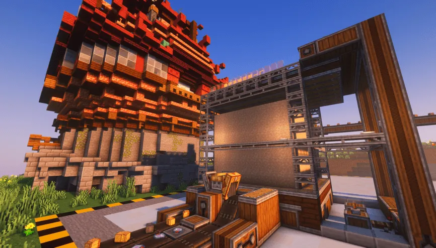 Create The Brass Concerto 机械动力 黄铜协奏曲 — скриншот 8 (Модпаки, Minecraft)