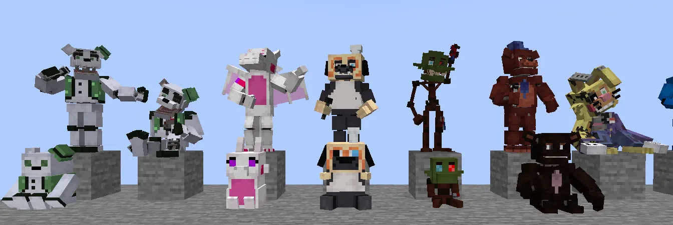 FNAF: Fresh Shipments, Моды, Minecraft