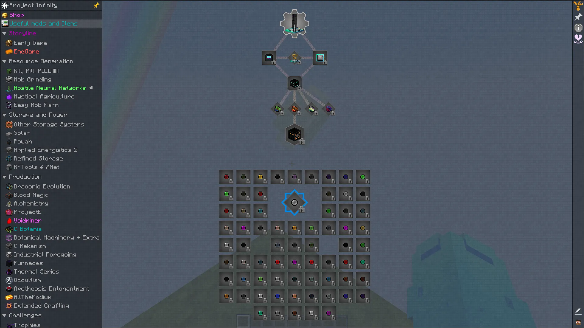 Project Infinity 0.1, Модпаки, Minecraft