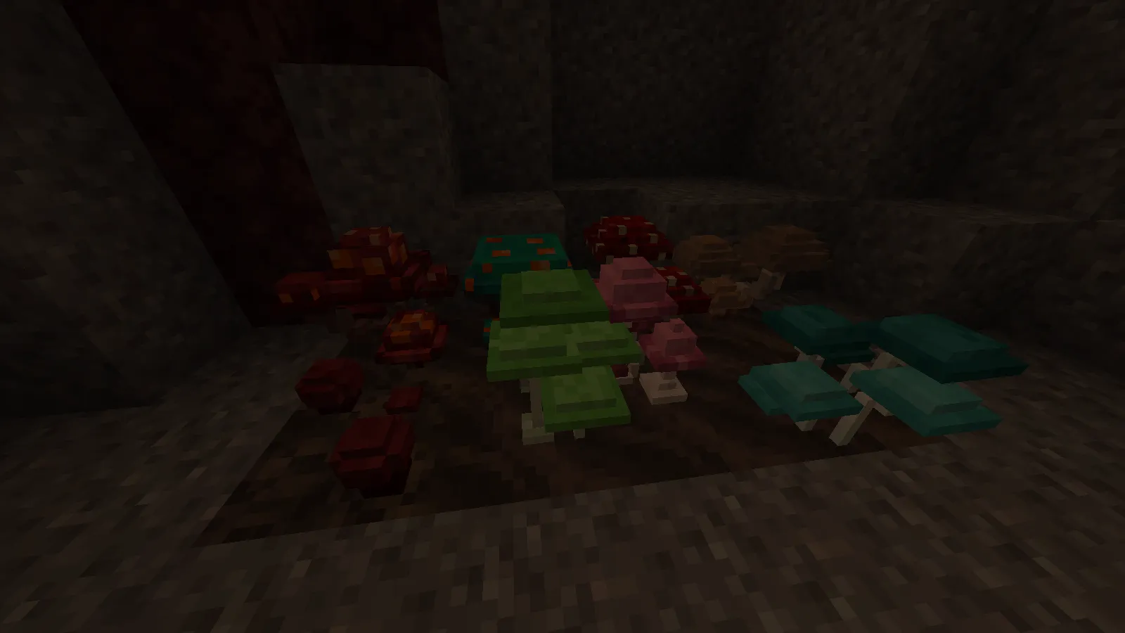 More 3D Mushrooms, Текстуры, Minecraft