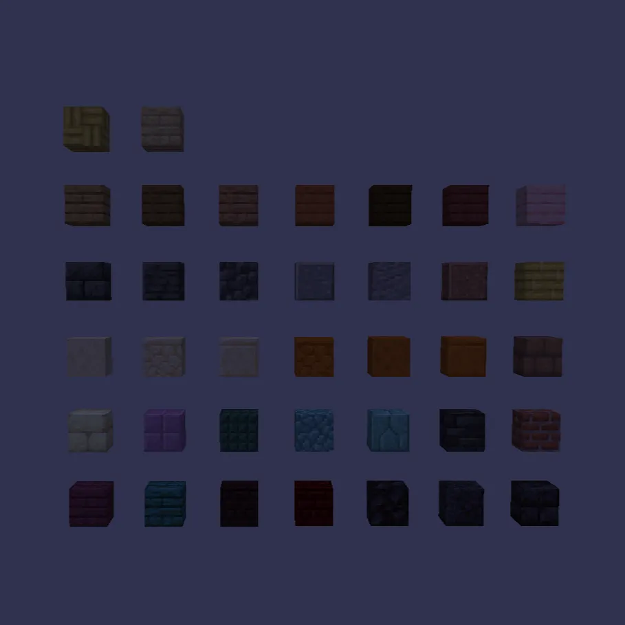 vertical slabs by Blockscript, Моды, Minecraft