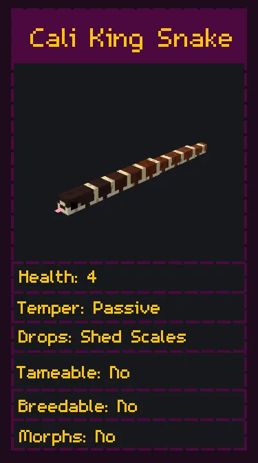 Alex's Herps, Моды, Minecraft