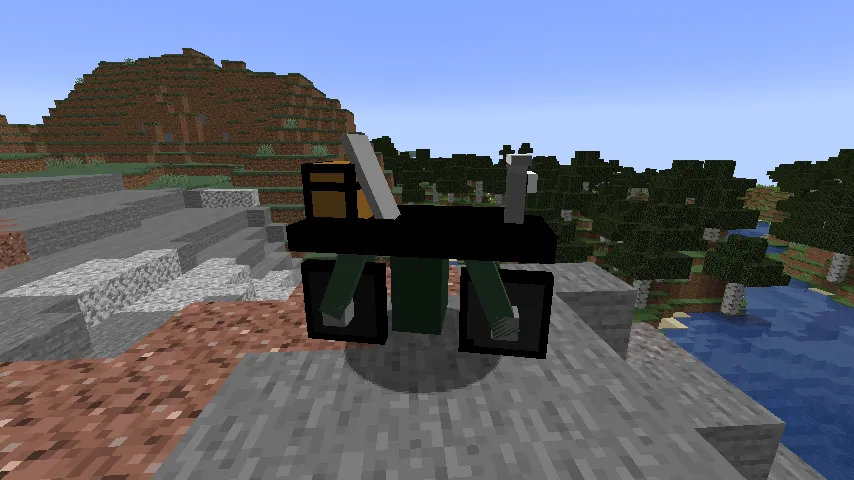 Simple bike, Моды, Minecraft