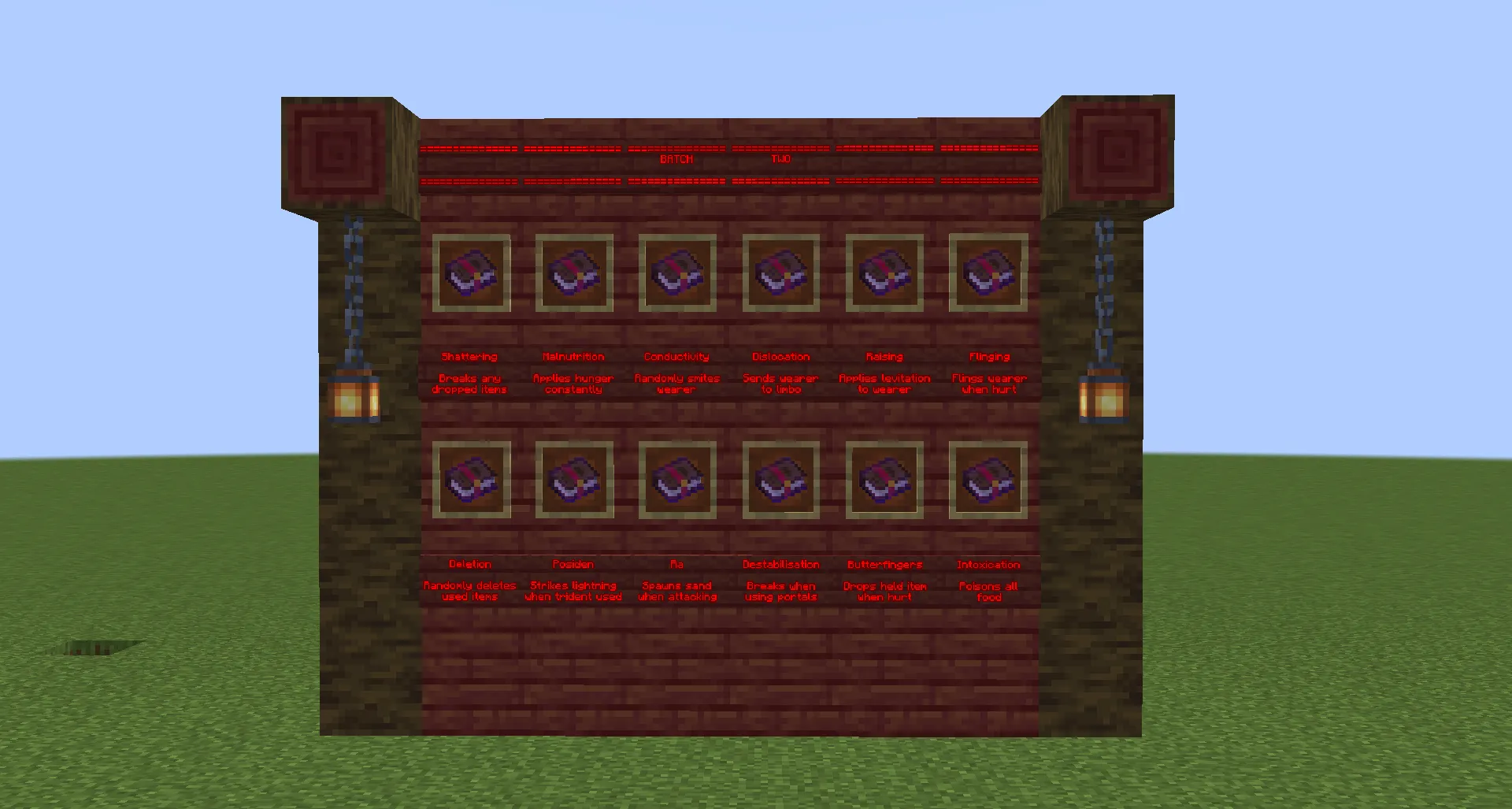 More Curses!, Моды, Minecraft