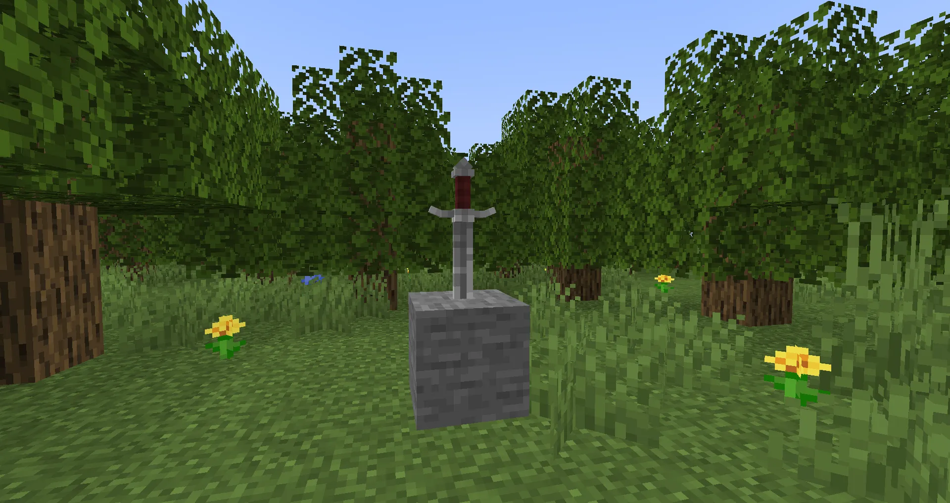 SCP-6572, Sword that cuts Everything, Моды, Minecraft