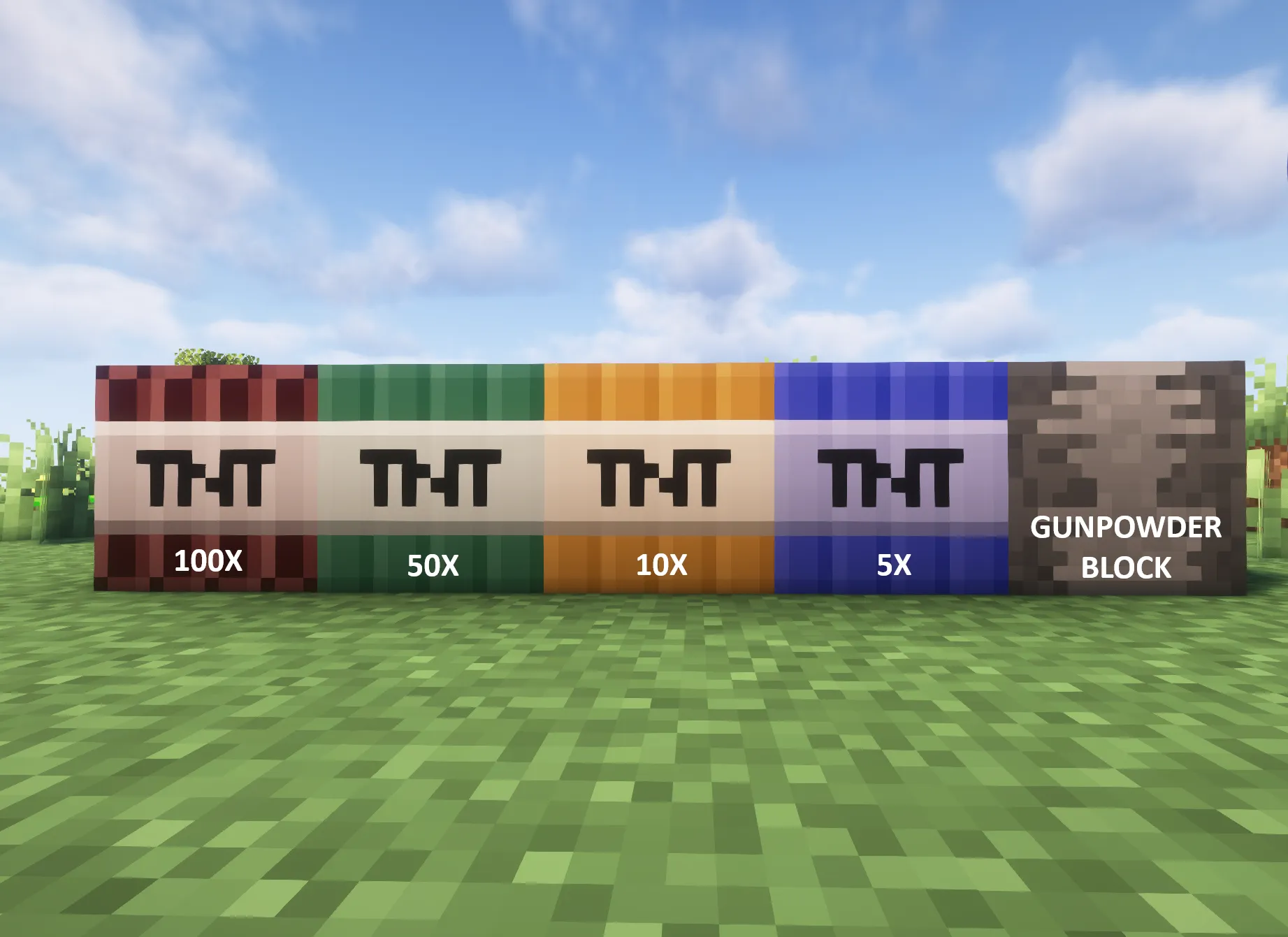 BoomCraft, Моды, Minecraft