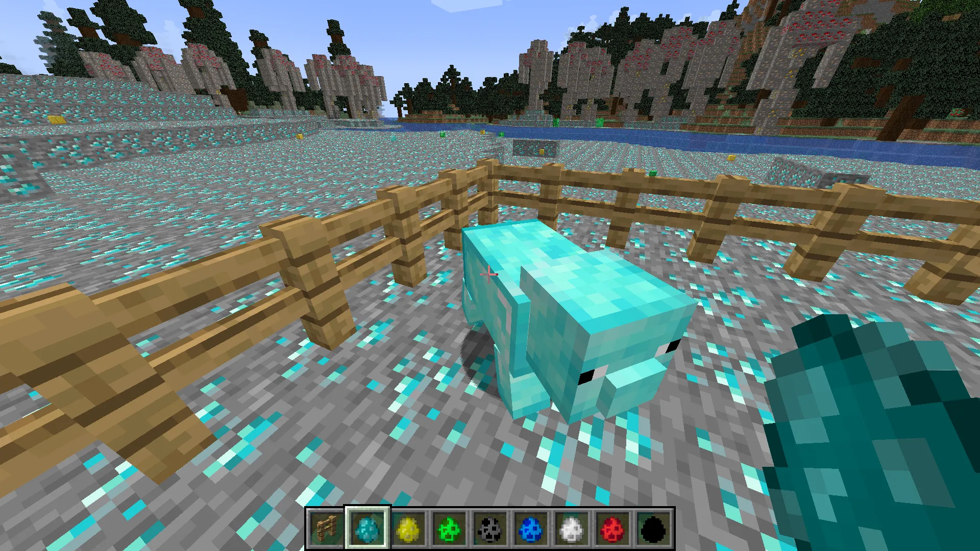 Ore biome And Ore mobs, Моды, Minecraft