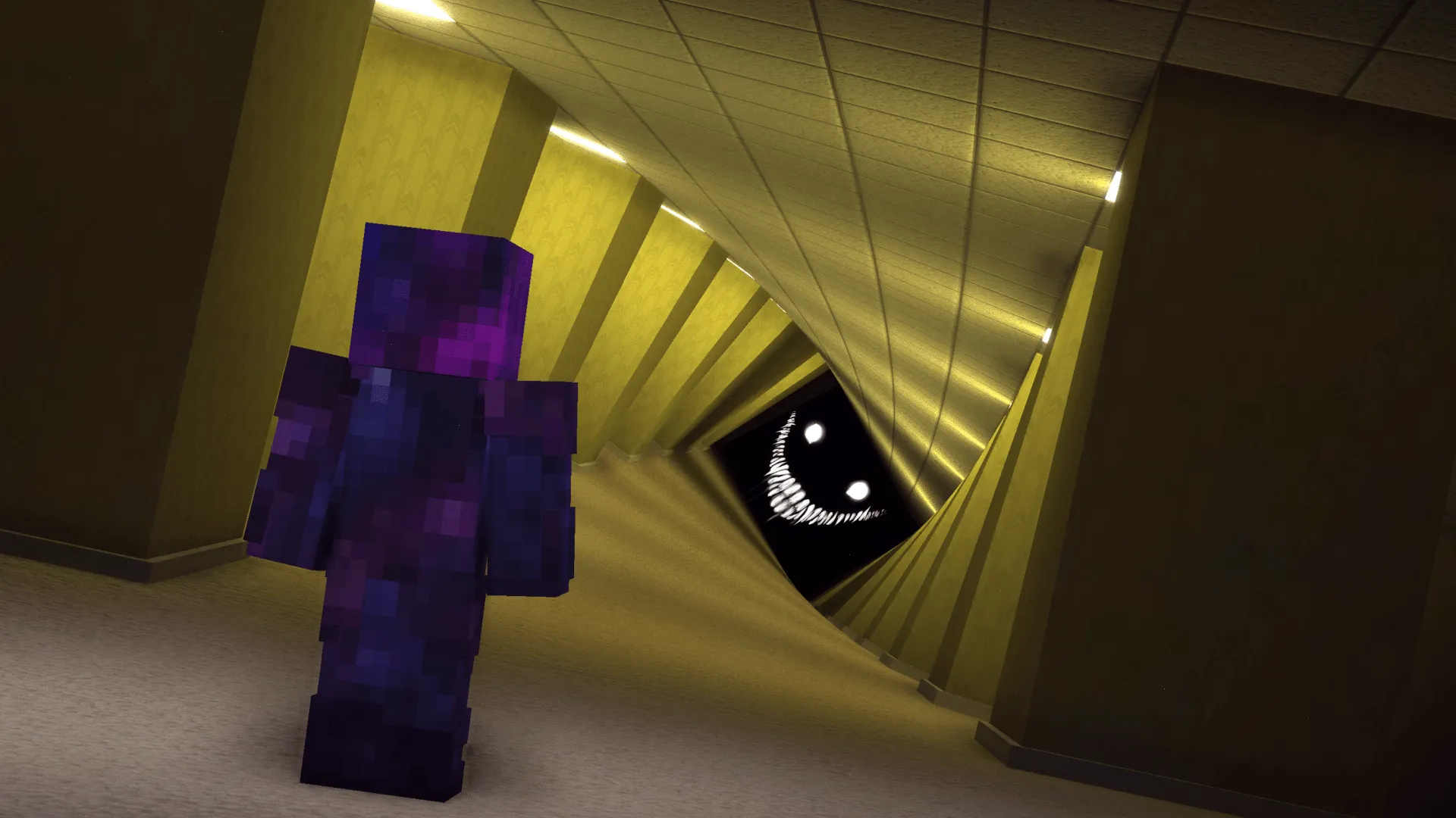 Backrooms Found Footage — скриншот 1 (Моды, Minecraft)