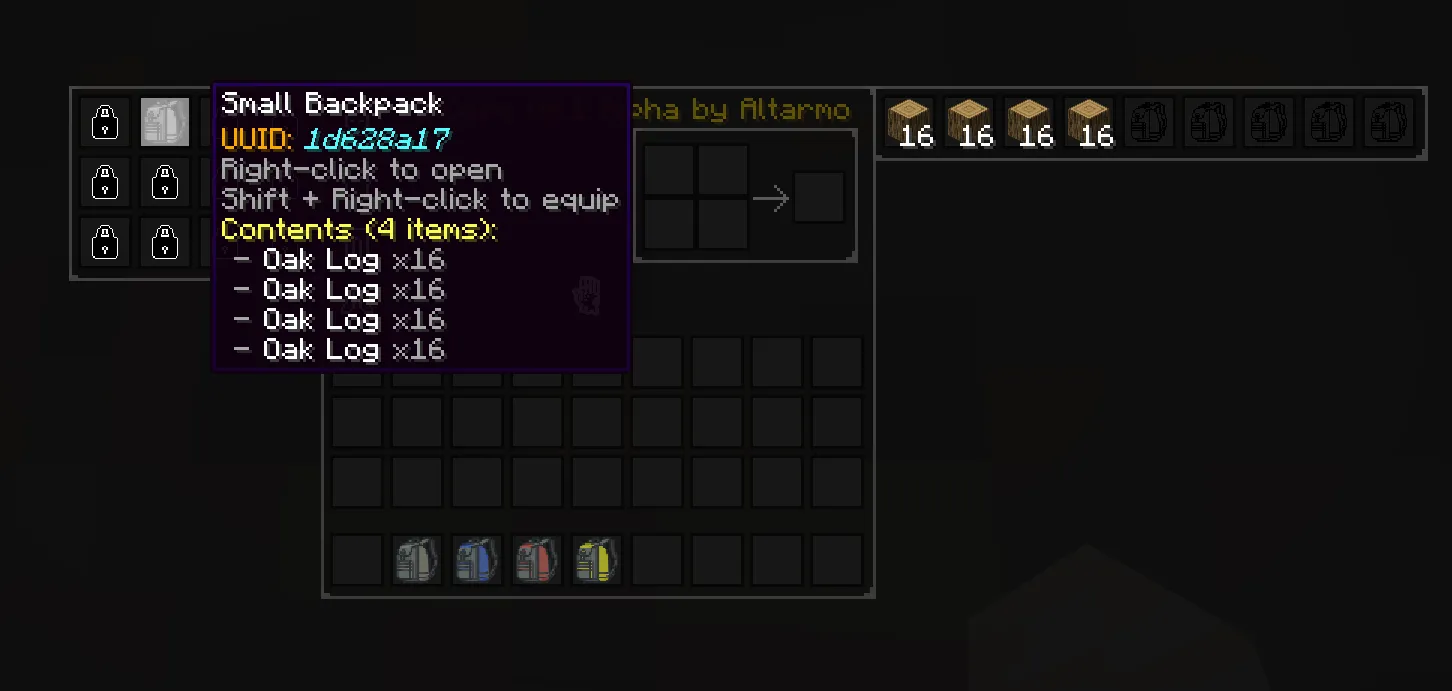 AltCore — скриншот 9 (Моды, Minecraft)