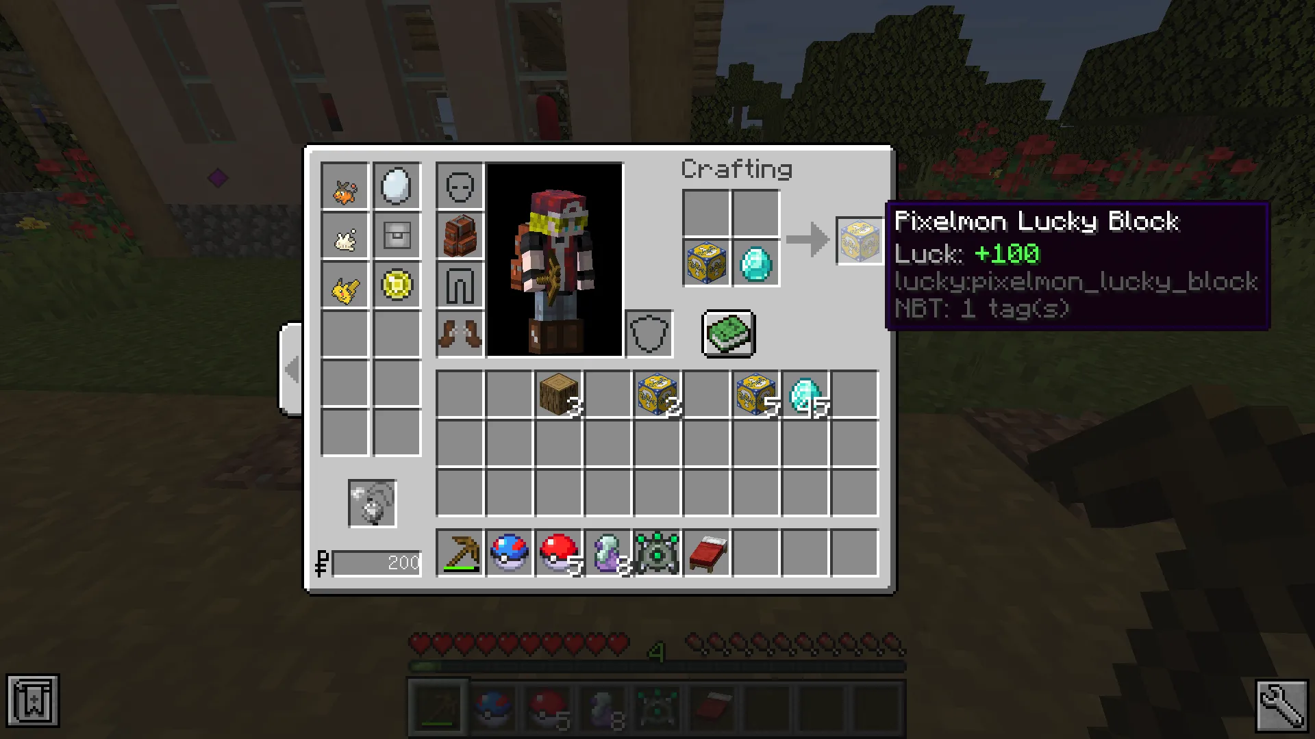 LuckyPixBlock, Аддоны, Minecraft