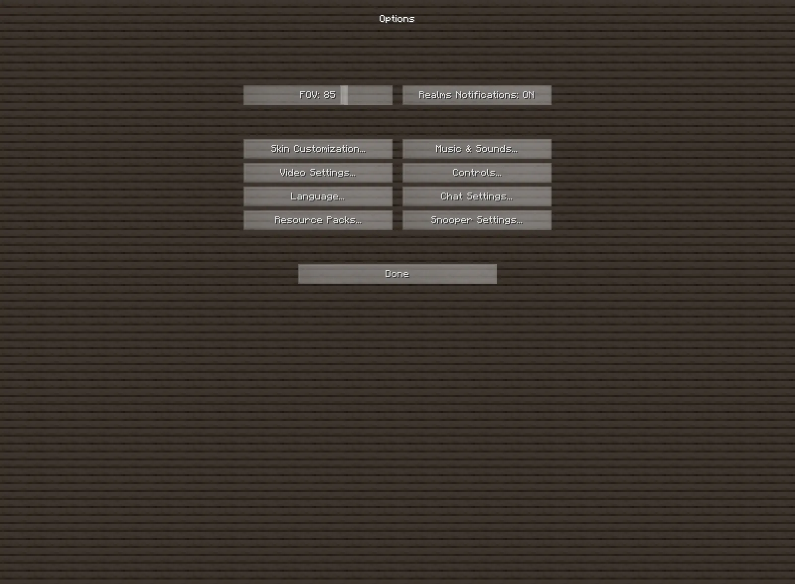 Clear GUI, Текстуры, Minecraft