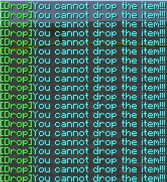 Drop halt — скриншот 1 (Плагины, Minecraft)