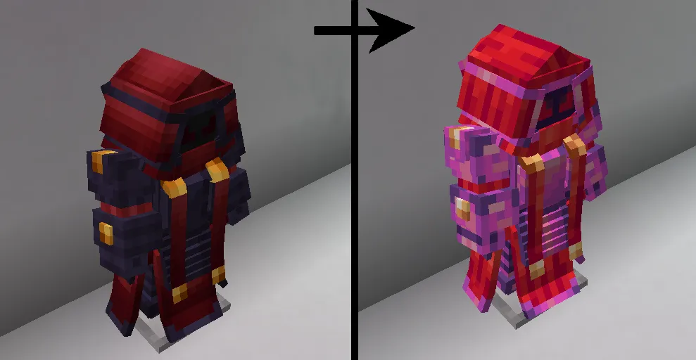 retextured : sanguine arsenal — скриншот 1 (Текстуры, Minecraft)
