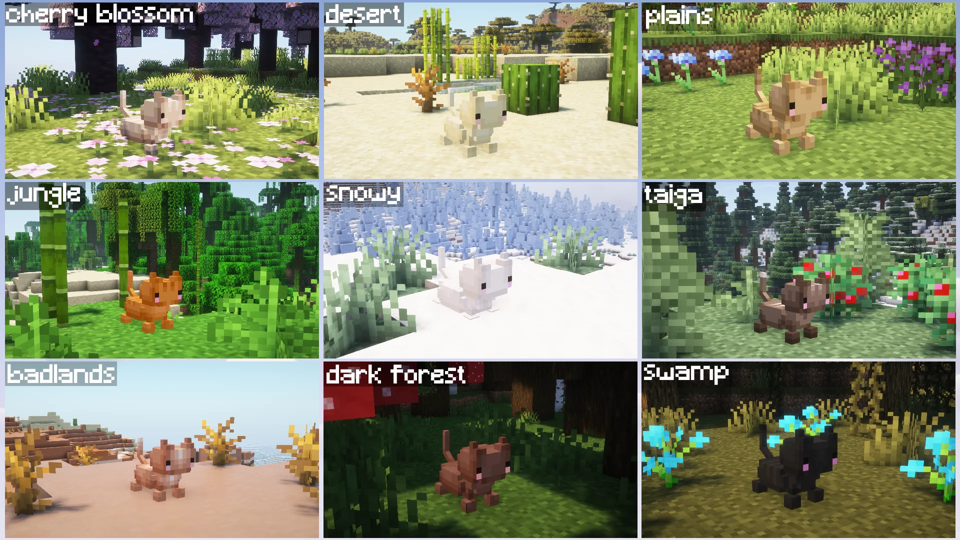 Loaf Cats, Моды, Minecraft