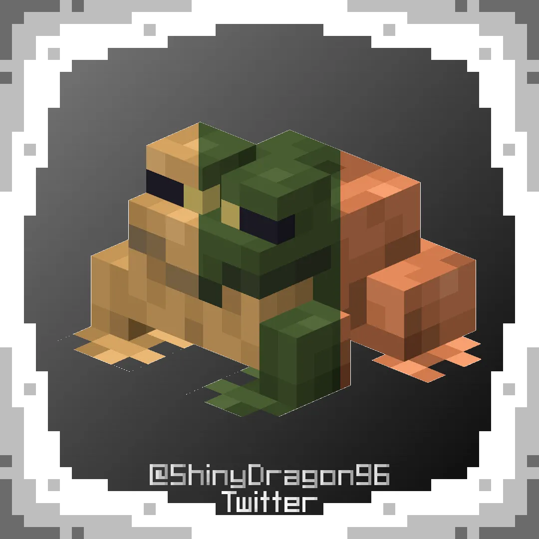 Shiny's Derpy Frogs (Discontinued), Текстуры, Minecraft