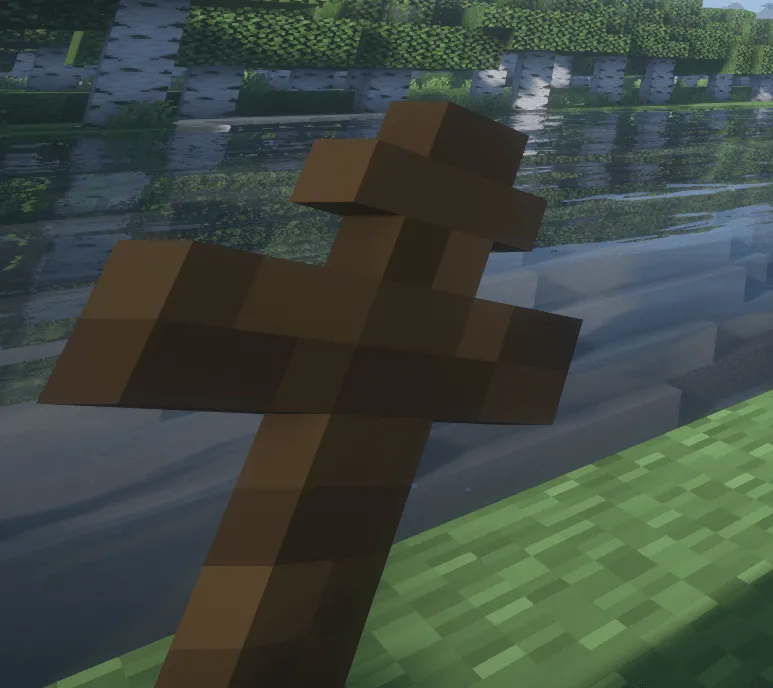 Orthodox Wood Totem Cross — скриншот 1 (Текстуры, Minecraft)