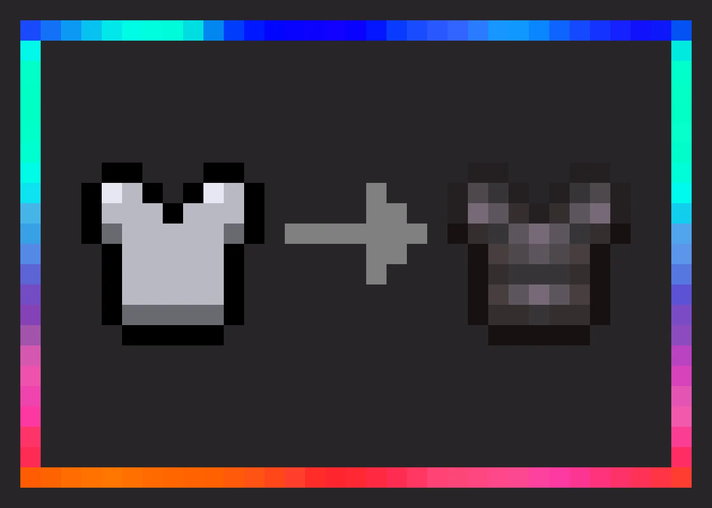 Dev's Better Armor Icons - Netherite Edition — скриншот 2 (Текстуры, Minecraft)