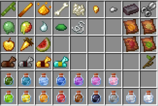 No More Ugly Items, Текстуры, Minecraft