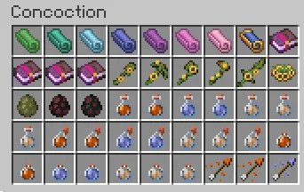 Concoction!, Моды, Minecraft