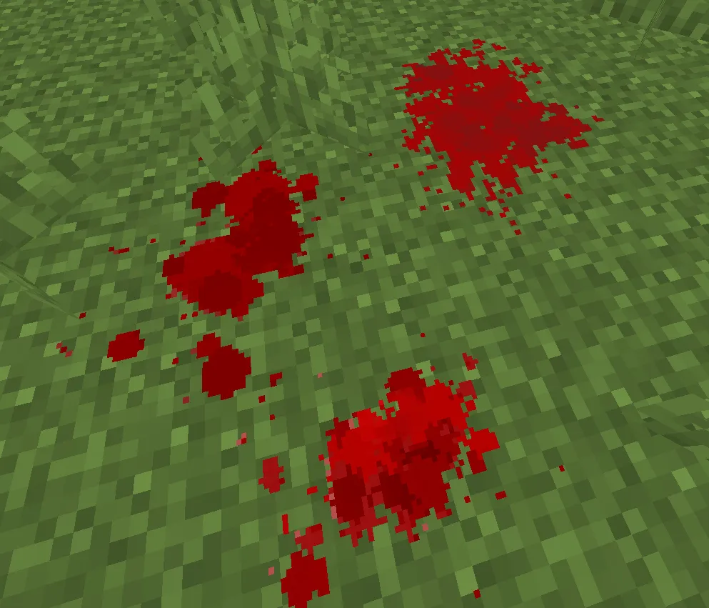 Blood N' Particles - Datapack, Дата-паки, Minecraft