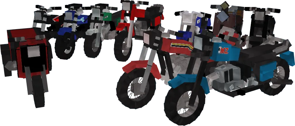 Blocky Bikes — скриншот 6 (Моды, Minecraft)