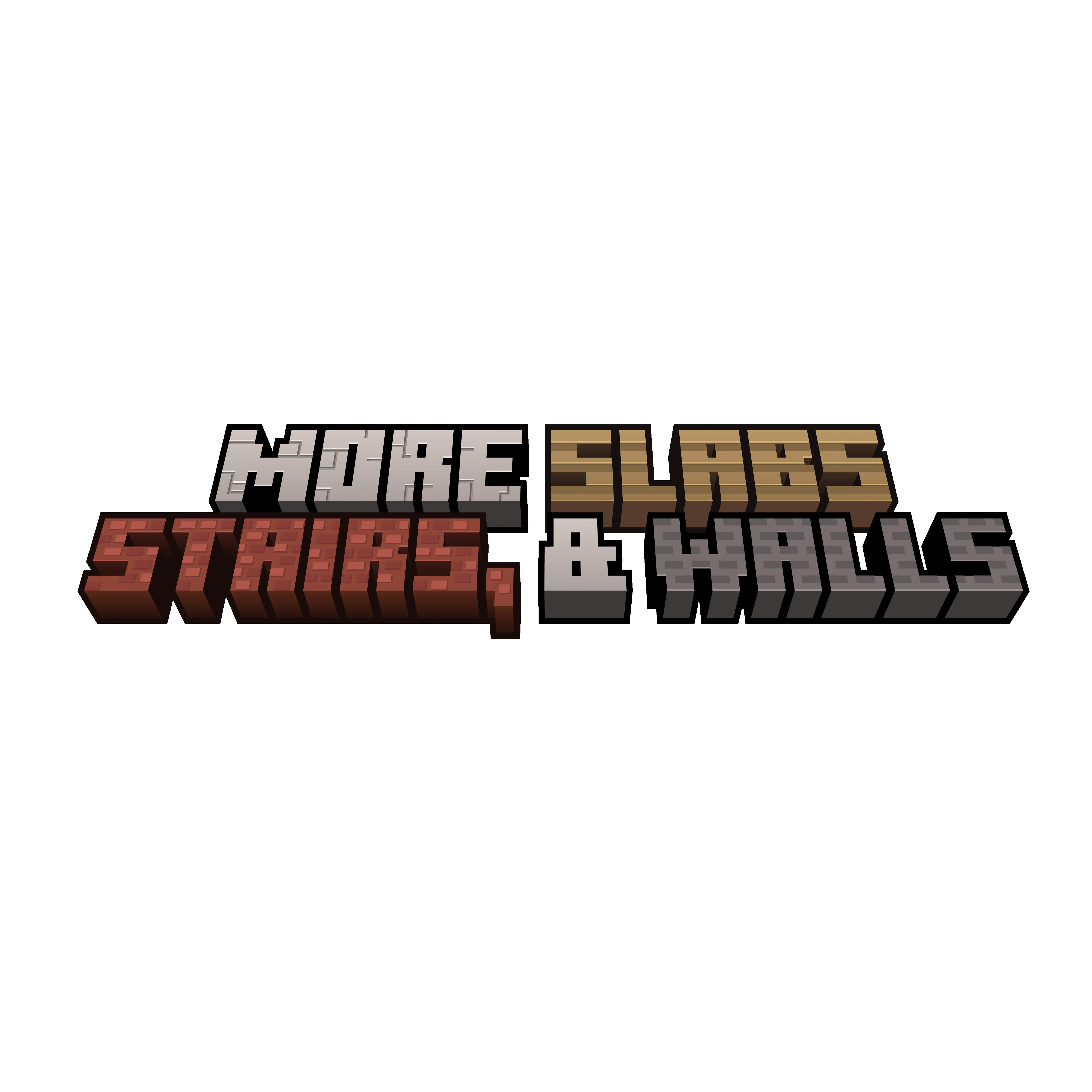"More Slabs, Stairs, and Walls", Моды, Minecraft