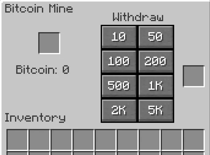 Currently Currency, Моды, Minecraft