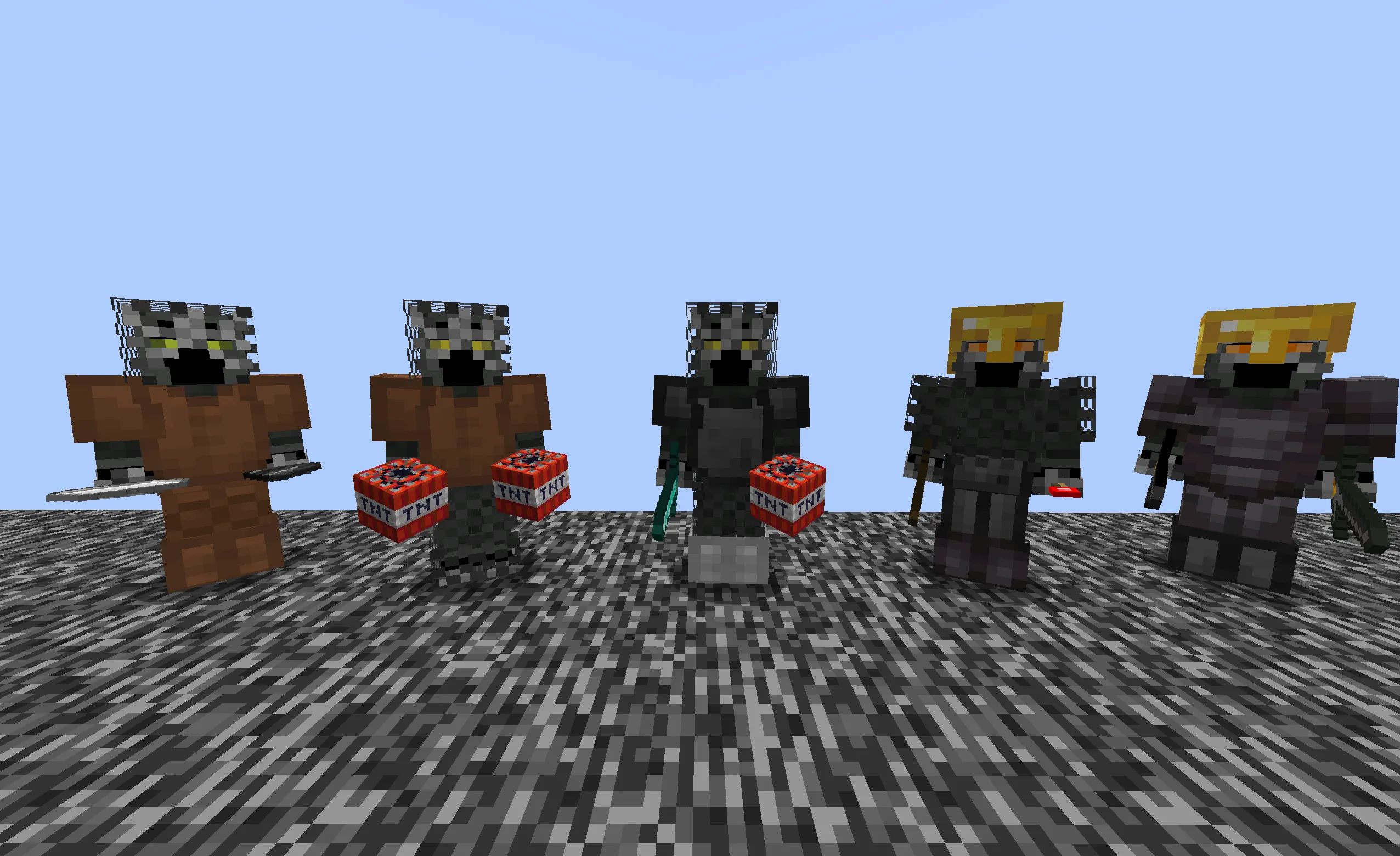 Horizon's Mobs (Warriors), Моды, Minecraft