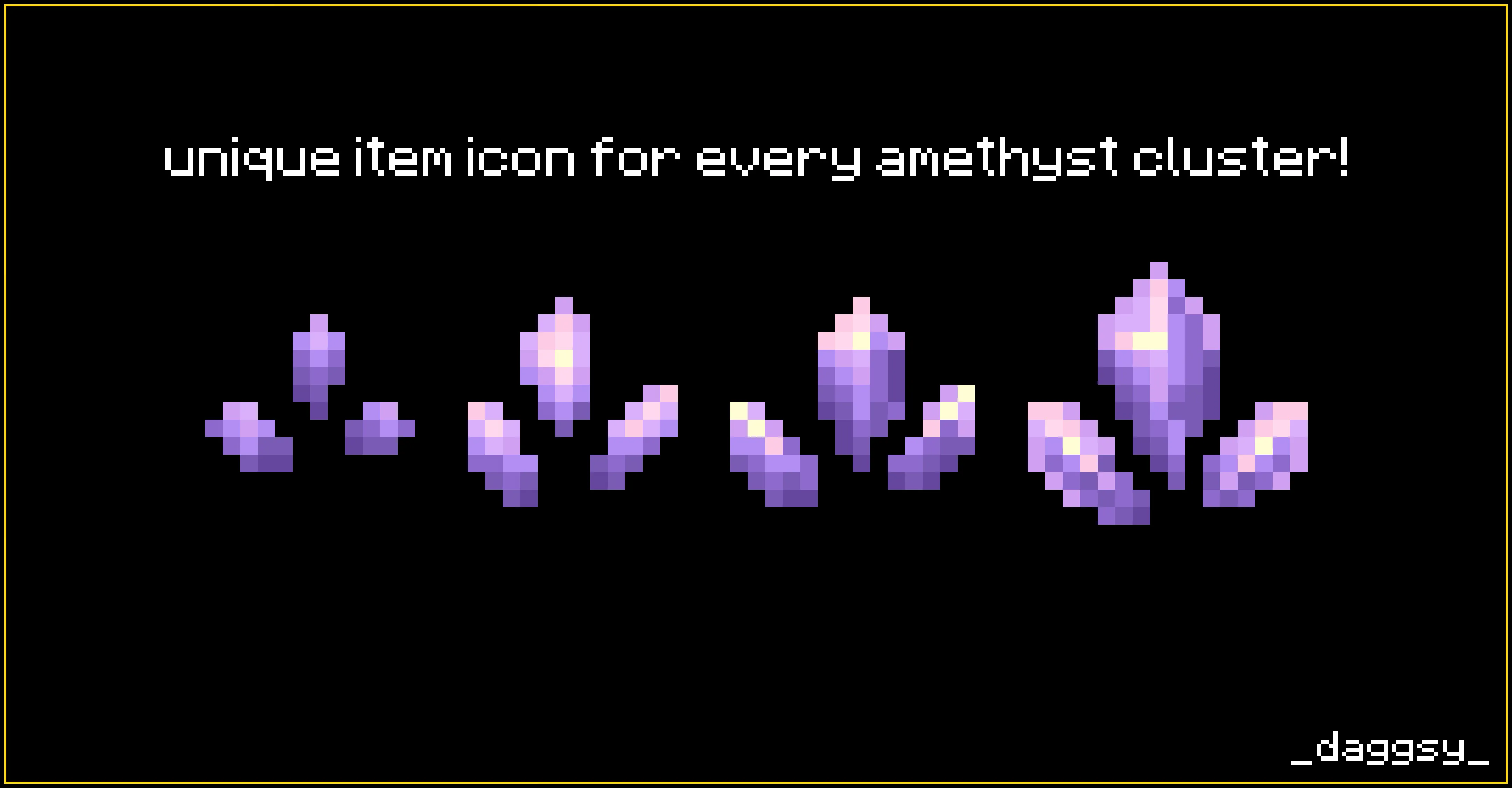Amethyst Buddies — скриншот 2 (Текстуры, Minecraft)