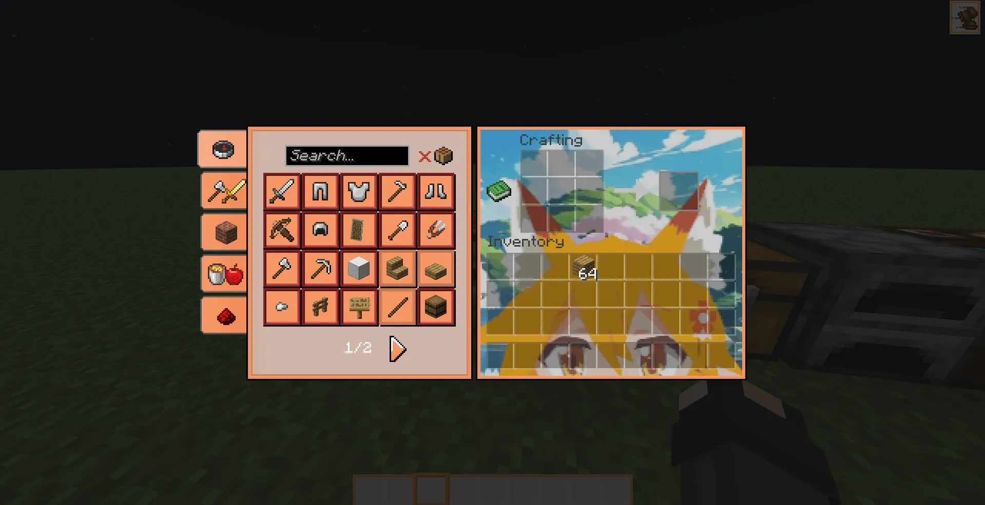 senko-san gui pack v2.5 — скриншот 5 (Текстуры, Minecraft)