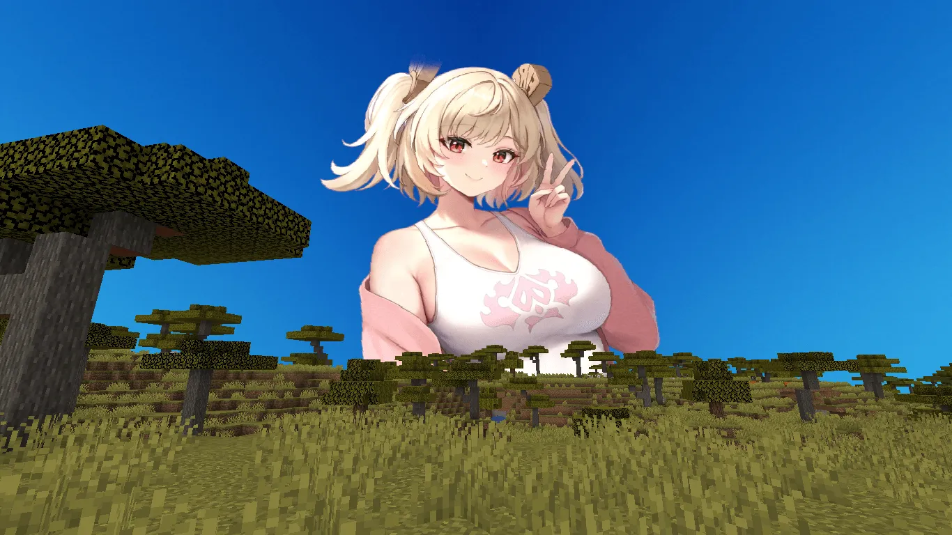 sky Burnice White — скриншот 4 (Текстуры, Minecraft)