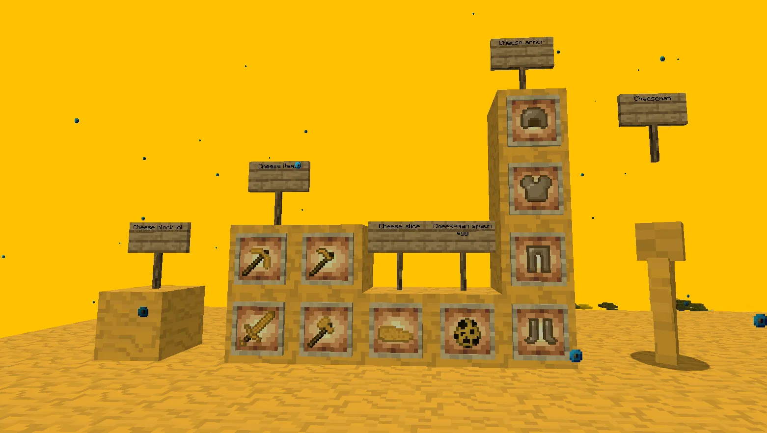 All 'bout Cheese! — скриншот 1 (Моды, Minecraft)