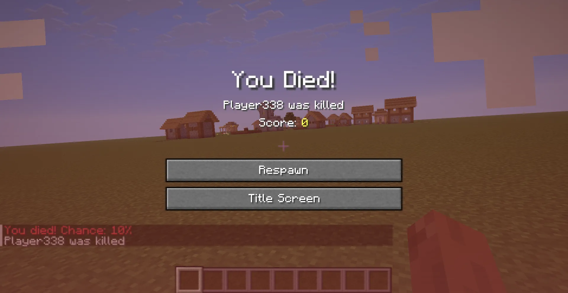 Chance of Death — скриншот 1 (Моды, Minecraft)