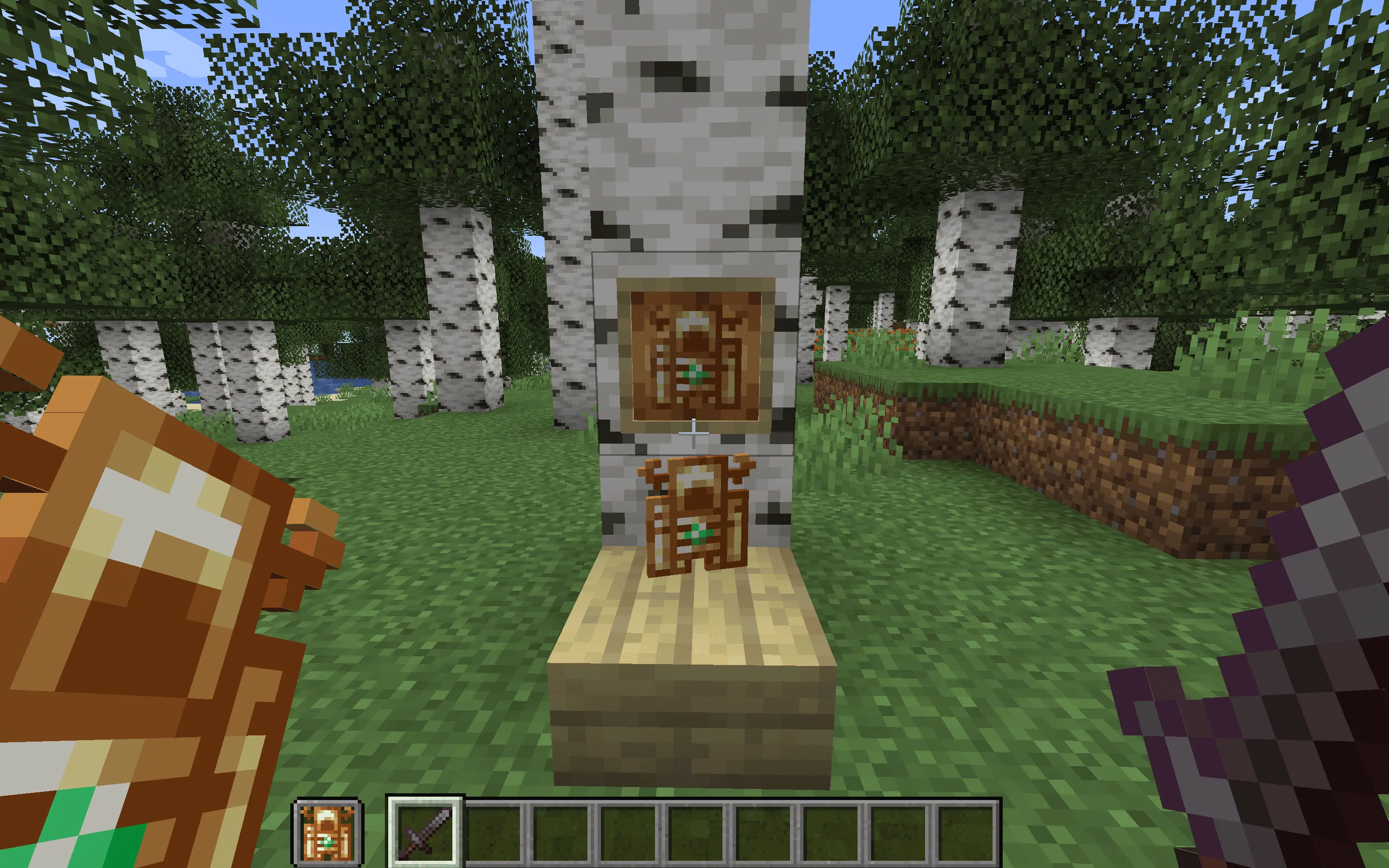 Warden Totem, Текстуры, Minecraft