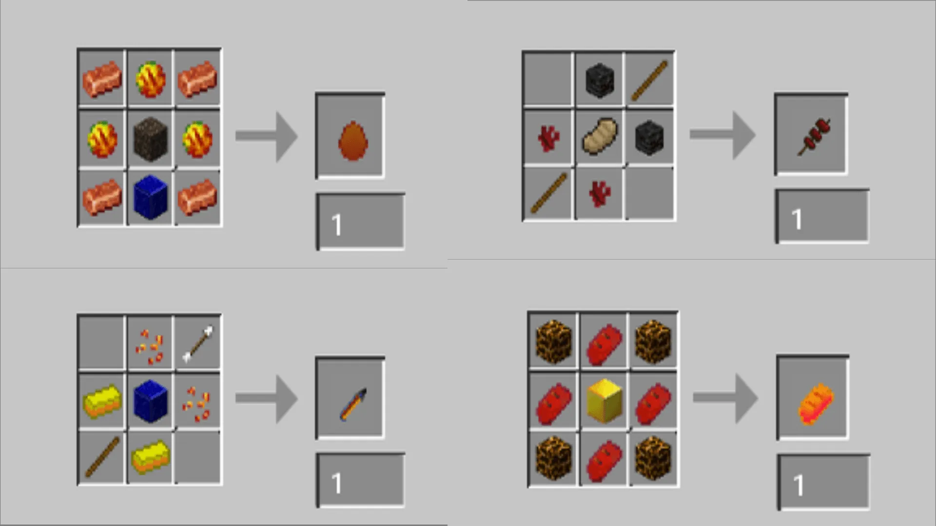Nether Support Foods, Моды, Minecraft