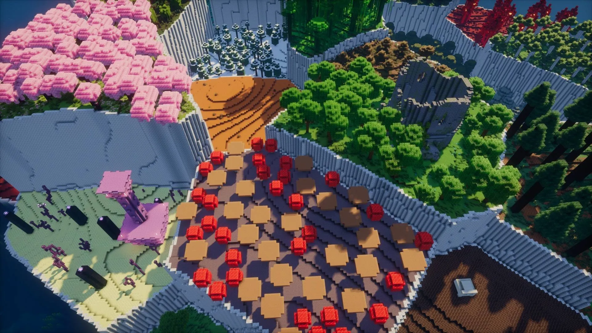 Multi-Biome Survival Island — скриншот 8 (Карты, Minecraft)