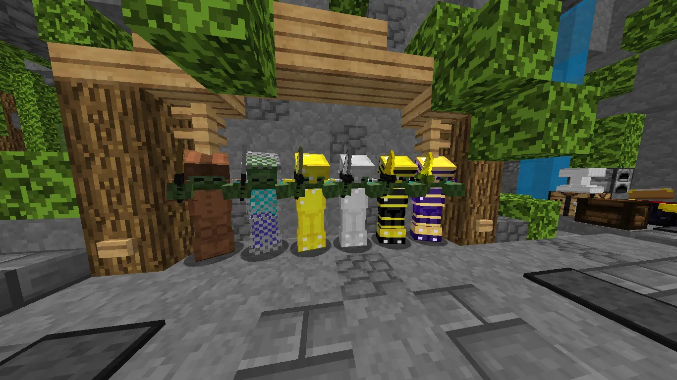 Kyze HoneyBee — скриншот 3 (Текстуры, Minecraft)