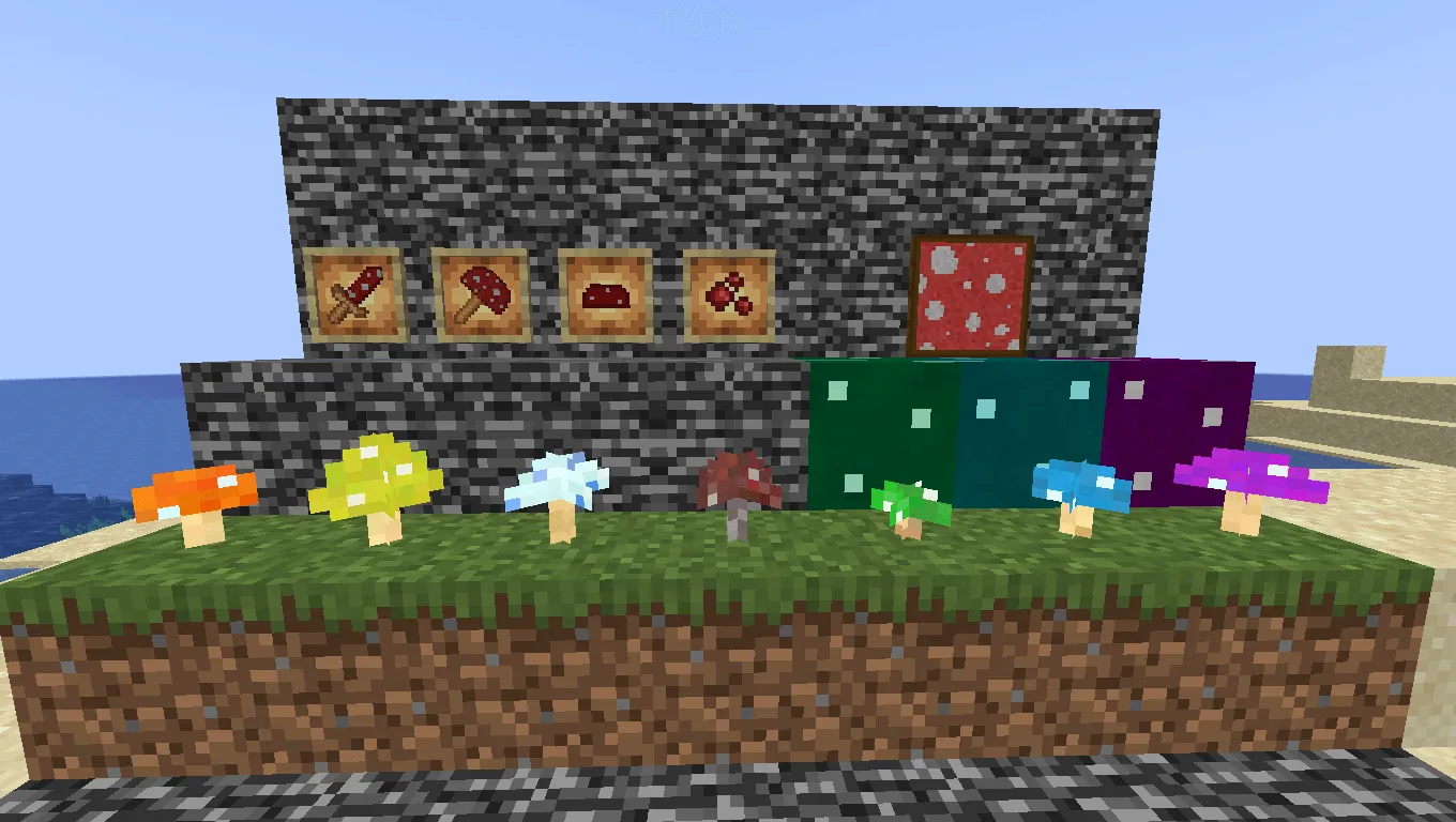 The Shroomlings Mod — скриншот 1 (Моды, Minecraft)