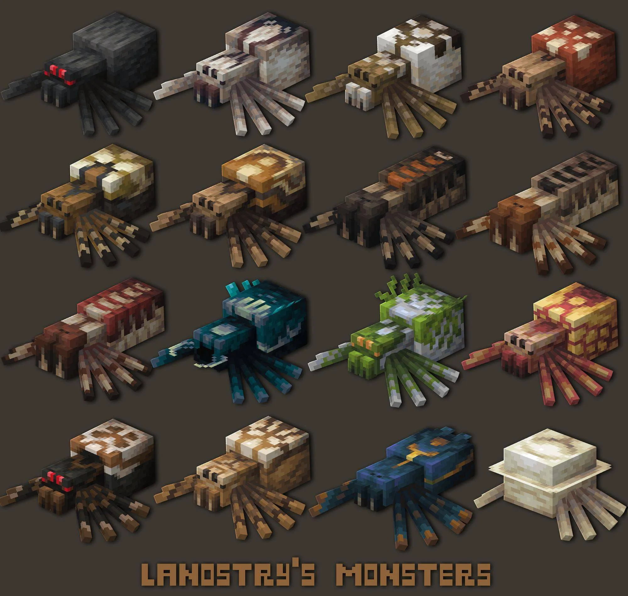 Lanostry's monsters — скриншот 2 (Текстуры, Minecraft)