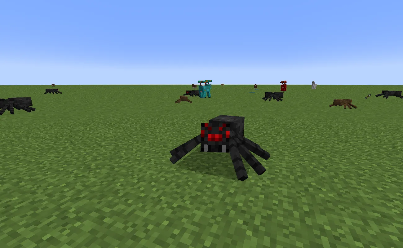 Strider Variants and Better Spiders — скриншот 5 (Текстуры, Minecraft)