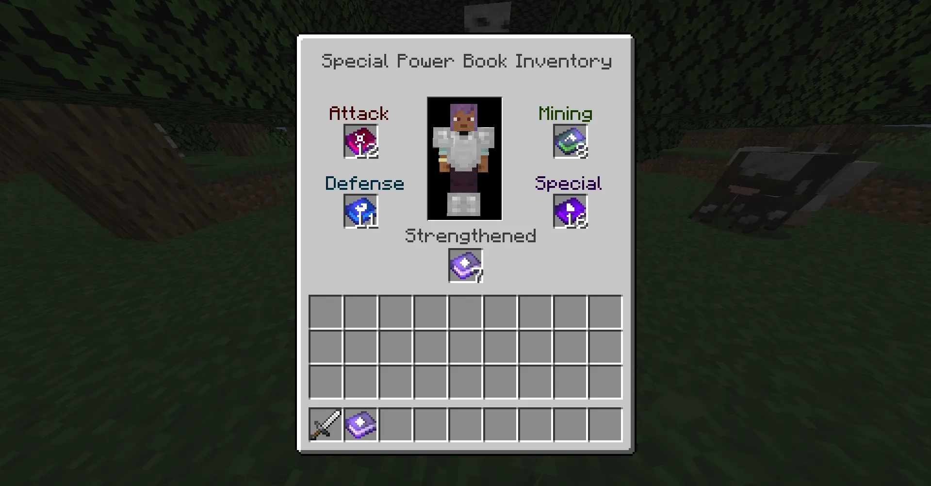 Special Power Books, Моды, Minecraft