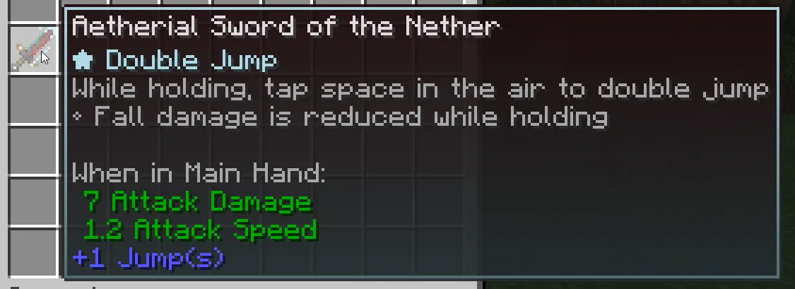 Sword in the Stone, Моды, Minecraft