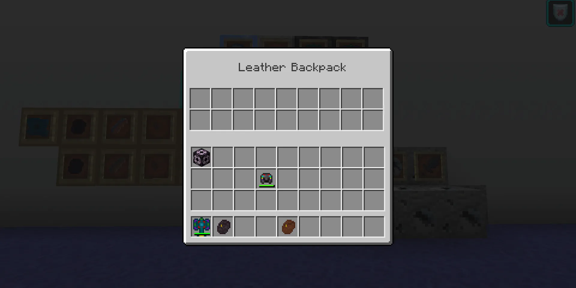 Shatr: Backpacks and Meat! — скриншот 4 (Моды, Minecraft)
