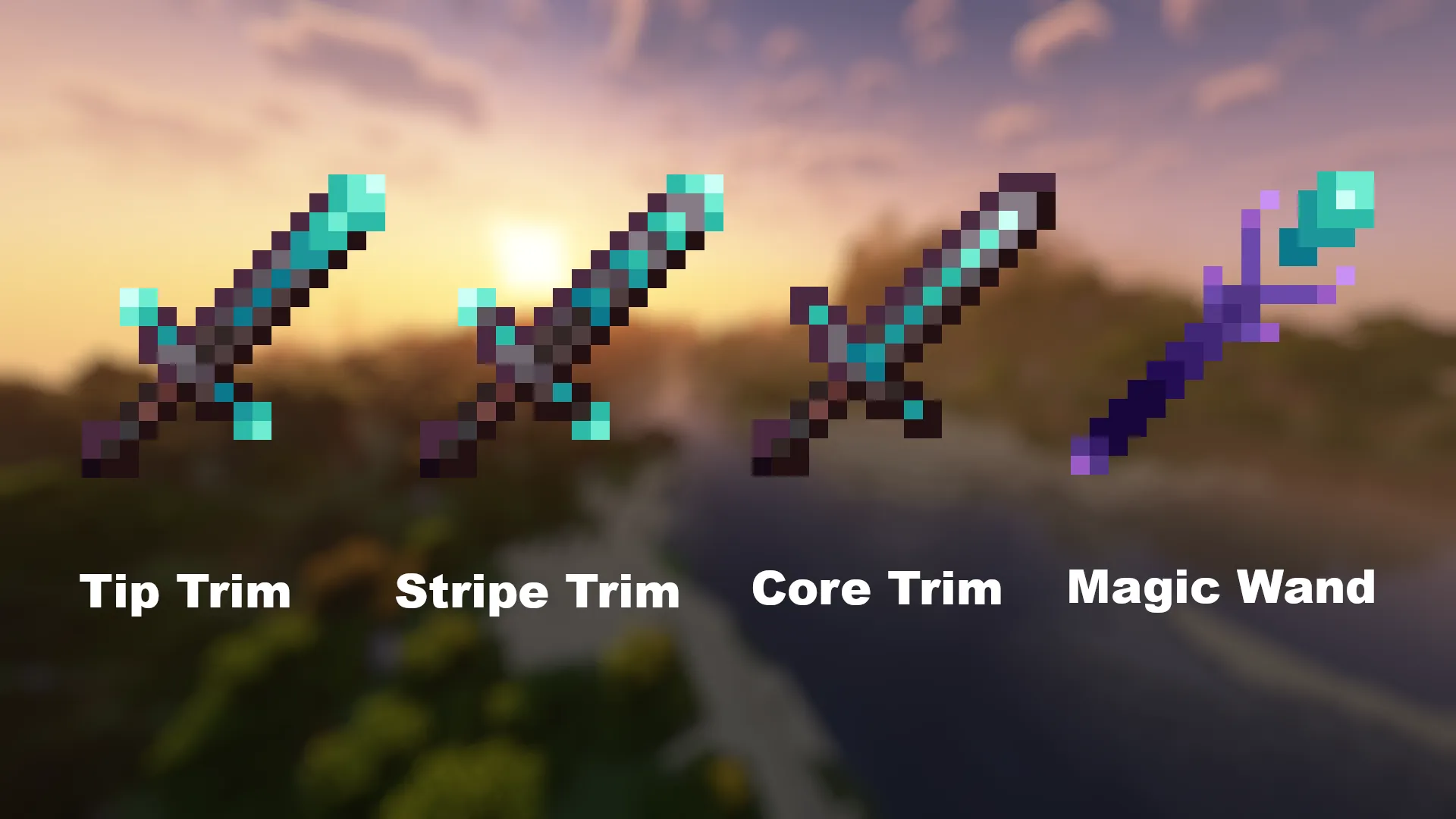 Trims +, Текстуры, Minecraft