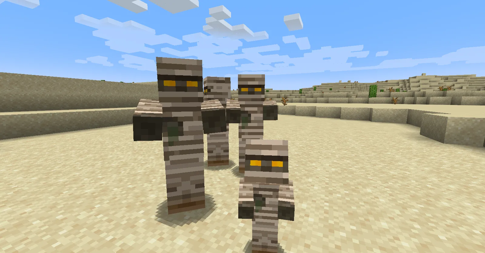 Husks? More like Mummies — скриншот 1 (Текстуры, Minecraft)